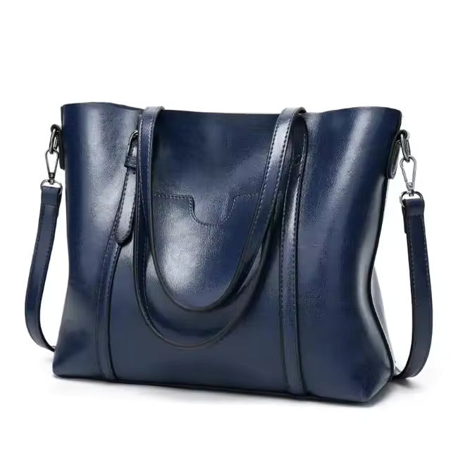 Daphira | Sleek Leather Shoulder Bag