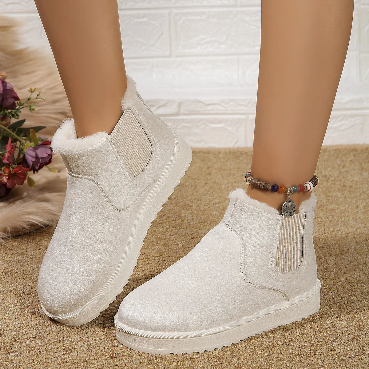 Noelle Plush Winter Boot