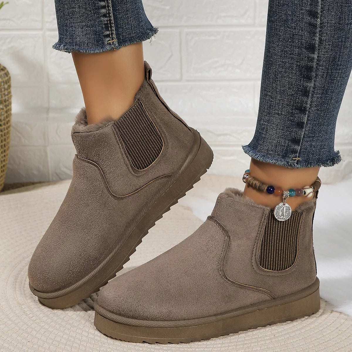 Noelle Plush Winter Boot