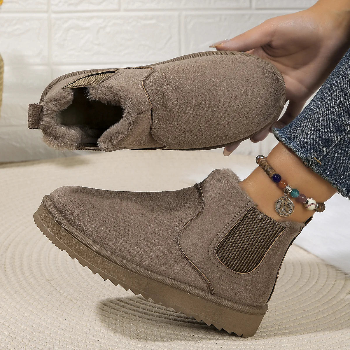 Noelle Plush Winter Boot