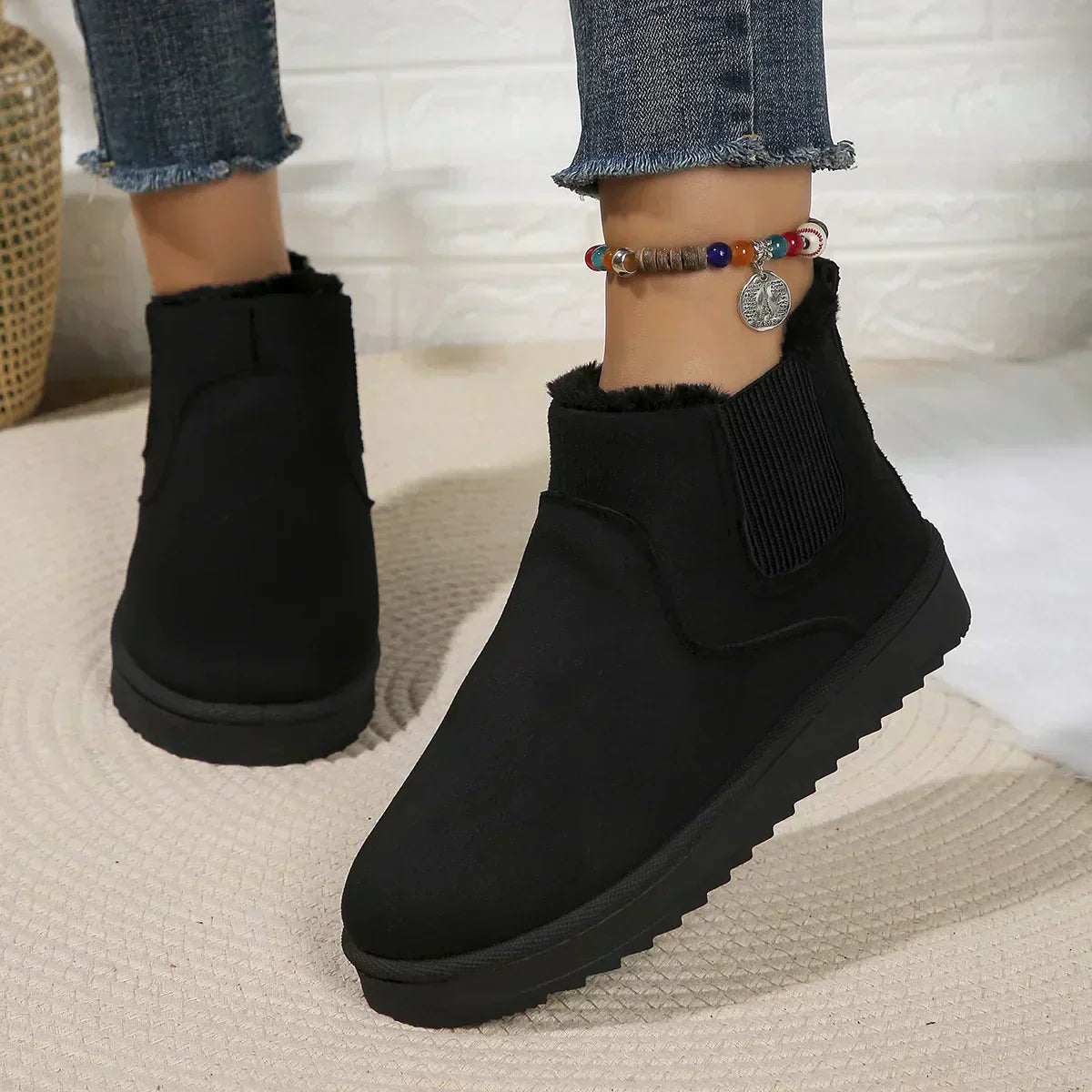Noelle Plush Winter Boot